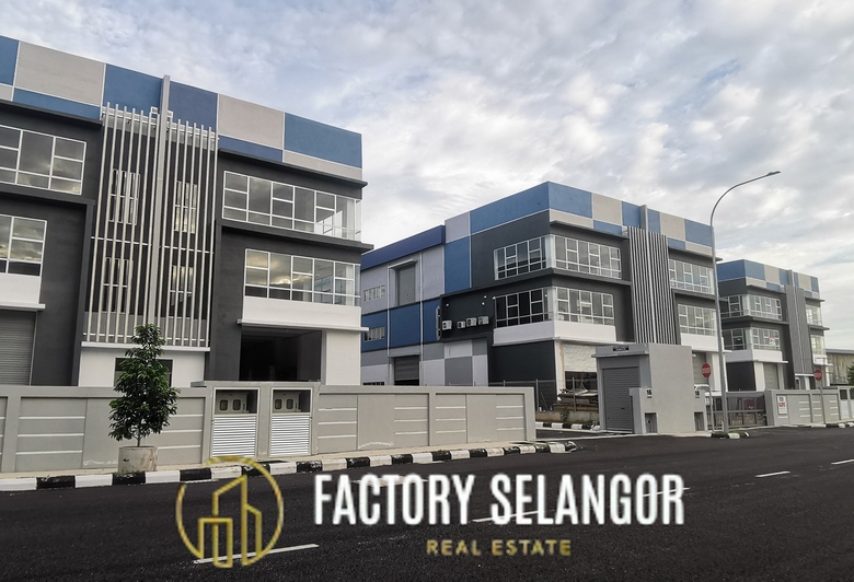 Balakong Jaya Semi D Factory for Sale in Near NSE SILK Highway 2.5 Storey with Corporate Office Prime Location 6