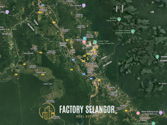 Tanjong Malim 200 Acres Prime Industrial Land For Sale Hyperscale Data Center Site 1