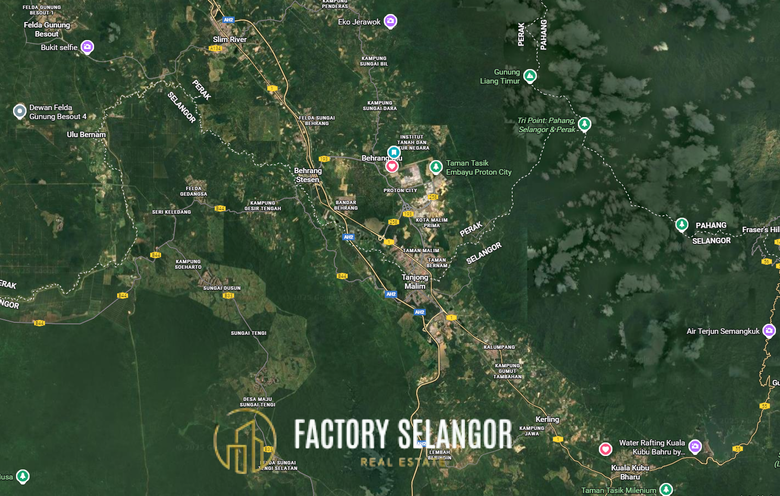 Tanjong Malim 200 Acres Prime Industrial Land For Sale Hyperscale Data Center Site 1